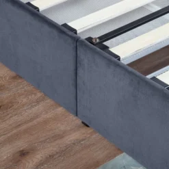 Laporte Upholstered Bed With 4 Side Drawers - MiBasics -Homcom Crosley Shop GUEST a4f91f03 13ee 4d10 ba30 cbaa0648335d