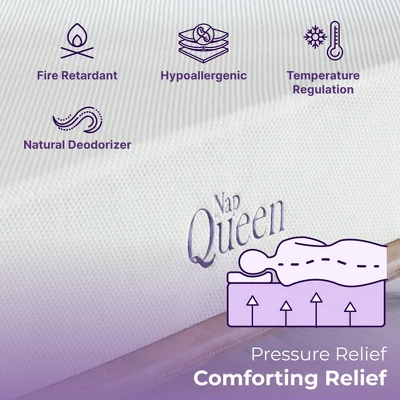 NapQueen 6" Twin, Bamboo Charcoal Memory Foam Mattress 11 NapQueen 6" Twin, Bamboo Charcoal Memory Foam Mattress - Image 9