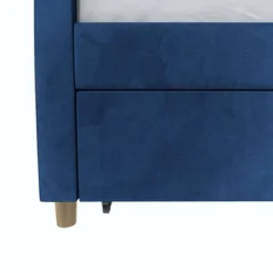 Twin Daphne Upholstered Daybed With Roll Out Trundle - Mr. Kate -Homcom Crosley Shop GUEST a598efa9 e026 43bd 98a7 4c4c45385744