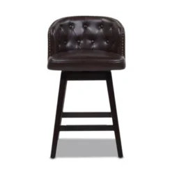 Jennifer Taylor Home Davidson 26" Swivel Low Back Counter Height Bar Stool -Homcom Crosley Shop GUEST a5e7b3a7 83da 410e 9fb7 ad89c0687043