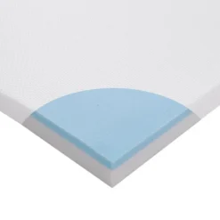 Cheer Collection 6" Tri-Fold Mattress With 2" Gel Infused Memory Foam -Homcom Crosley Shop GUEST a612d305 7c1c 40dd bd07 d0b8f75f1e92