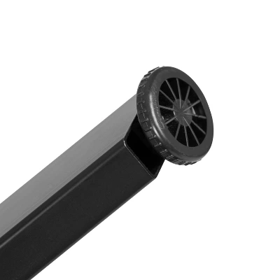 Emma And Oliver 55" Black Computer Gaming Desk - Headphone Holder - Cable Management - Mouse Pad 4 Emma And Oliver 55" Black Computer Gaming Desk - Headphone Holder - Cable Management - Mouse Pad - Image 2