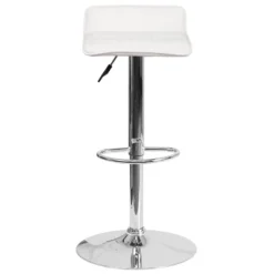 Emma And Oliver 2 Pack Contemporary Vinyl Adjustable Height Barstool With Quilted Wave Seat And Chrome Base -Homcom Crosley Shop GUEST a78f74cd 4522 4512 b5ce 917177d0b69b