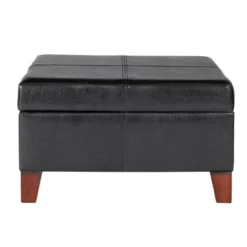 Luxury Large Square Storage Ottoman - HomePop -Homcom Crosley Shop GUEST a797fcc6 1030 4ac2 a716 84facef280ba