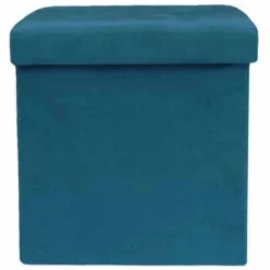 Sorbus Foldable Storage Ottoman Bench With Cover Faux Suede Teal -Homcom Crosley Shop GUEST a842a7d0 1d05 4583 ae43 8f6afcb0b76c