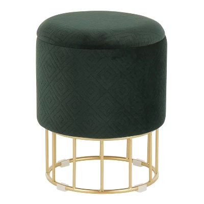 Canary Contemporary Glam Ottoman - LumiSource 9 Canary Contemporary Glam Ottoman - LumiSource - Image 7