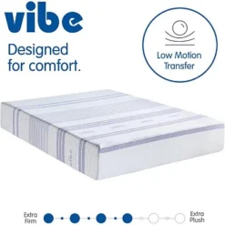 Vibe Gel Memory Foam 12-Inch Mattress | CertiPUR-US Certified | Bed-in-a-Box -Homcom Crosley Shop GUEST a93ee85f b6a1 41a1 9a5a e1d3fd22efa0