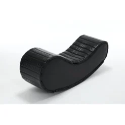 Modern Faux Leather Curved Rocking Chaise Lounge - ModernLuxe -Homcom Crosley Shop GUEST a97e36e3 83c2 49fd 9919 6e1e3f57f605