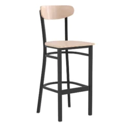 Emma And Oliver Industrial Barstool With Rolled Steel Frame And Solid Wood Seat - 500 Lbs. Static Weight Capacity 32 Emma And Oliver Industrial Barstool With Rolled Steel Frame And Solid Wood Seat - 500 Lbs. Static Weight Capacity -Homcom Crosley Shop GUEST a9812bb4 63dc 425e 92b6 165bd9815e65