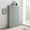 2pc Harper Entryway Set With 2 Pantry Closets Gray - Crosley -Homcom Crosley Shop GUEST a9ffe742 7fb4 4a61 957d a0a1b88d4d66