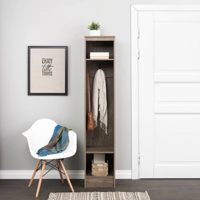 Narrow Entryway Organize - Prepac 3 Narrow Entryway Organize - Prepac