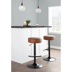 Set Of 2 Dot Adjustable Barstools - LumiSource 22 Set Of 2 Dot Adjustable Barstools - LumiSource -Homcom Crosley Shop GUEST aa7b3e99 0f98 49e3 97d4 22b39635a3e0