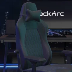 BlackArc High Back Adjustable Gaming Chair With 4D Armrests, Head Pillow And Adjustable Lumbar Support -Homcom Crosley Shop GUEST abc72fe3 f2f6 4caa a031 0fe7e40ad38d