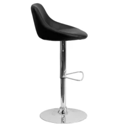 Flash Furniture Contemporary Vinyl Bucket Seat Adjustable Height Barstool With Chrome Base 11 Flash Furniture Contemporary Vinyl Bucket Seat Adjustable Height Barstool With Chrome Base -Homcom Crosley Shop GUEST ac7cfd71 f3d6 43a8 9a6c e5c19a2d3d3f