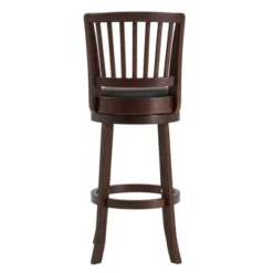 29" Falia Dark Cherry Finish Linen Swivel Barstool Height Chair - Inspire Q 14 29" Falia Dark Cherry Finish Linen Swivel Barstool Height Chair - Inspire Q -Homcom Crosley Shop GUEST ad555845 38a8 49d4 854c 972264d66033