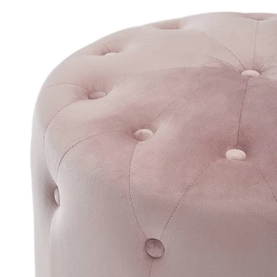 Adele Tufted Ottoman - Adore Décor 3 Adele Tufted Ottoman - Adore Décor