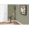 Coat Rack - Traditional Hammered Black Metal - EveryRoom -Homcom Crosley Shop GUEST ade5de67 b561 4ef9 9f54 f5cfd8d190f2