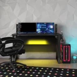 Genesis Adjustable Gaming Desk - NTENSE -Homcom Crosley Shop GUEST af000759 4600 48cd 9285 3c093427405a