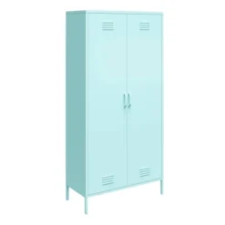 Cache Tall 2 Door Metal Locker Cabinet - Novogratz -Homcom Crosley Shop GUEST aff2a505 5fd0 4cfc 87ac ccad04a6b101