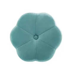 Seraphina Ottoman Stool Teal - Linon -Homcom Crosley Shop GUEST aff52582 2894 46e6 a494 a44dd28f57d8
