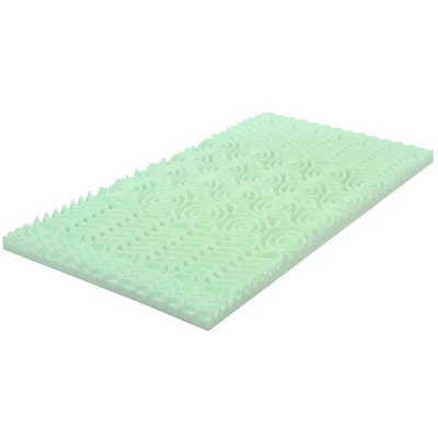 Costway 3 Inch Mattress Topper Cooling Air Foam 5-Zone Pad 12 Costway 3 Inch Mattress Topper Cooling Air Foam 5-Zone Pad - Image 10