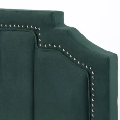 Hanger Glam Upholstered Bed With 4 Side Drawers - HOMES: Inside + Out -Homcom Crosley Shop GUEST b235e0be e905 4d44 a3c7 3384571ebb38