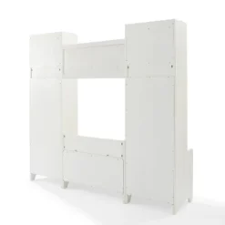 4pc Fremont Entryway Kit Two Towers Bench And Shelf White - Crosley -Homcom Crosley Shop GUEST b242f468 c2e4 4603 9e87 ffd0dc270e3c