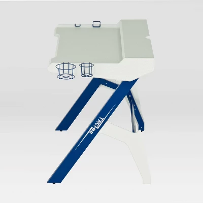 Ergonomic Computer Gaming Desk Blue - Techni Sport 5 Ergonomic Computer Gaming Desk Blue - Techni Sport - Image 3