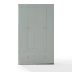 2pc Harper Entryway Set With 2 Pantry Closets Gray - Crosley -Homcom Crosley Shop GUEST b2d40fdb 3d55 49ad ad49 ac6e474f5aff