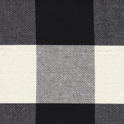 Large Decorative Storage Bench Black Plaid - HomePop 9 Large Decorative Storage Bench Black Plaid - HomePop - Image 7