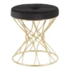 Jasmine Contemporary Vanity Stool - LumiSource -Homcom Crosley Shop GUEST b3a9a575 d418 49fe 9682 fd19ce4c9549