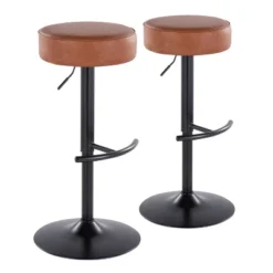 Set Of 2 Dot Adjustable Barstools - LumiSource 23 Set Of 2 Dot Adjustable Barstools - LumiSource -Homcom Crosley Shop GUEST b3f21619 1e44 4518 ab05 2a36f8a94e1c