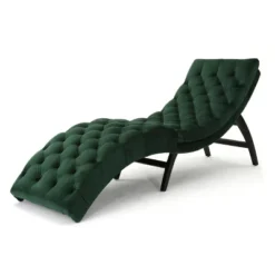 Garret Tufted Chaise Lounge - Christopher Knight Home -Homcom Crosley Shop GUEST b5d9b672 8d15 41a9 9d73 79102bb2a01c