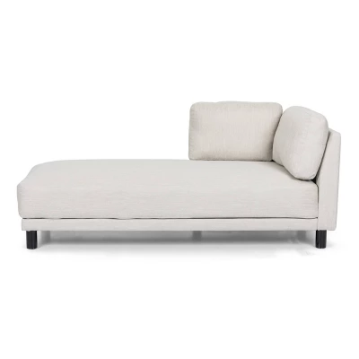 Hyland Contemporary Fabric Upholstered Chaise Lounge - Christopher Knight Home 6 Hyland Contemporary Fabric Upholstered Chaise Lounge - Christopher Knight Home - Image 4