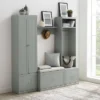 4pc Harper Entryway Set With Bench, Shelf, Hall Tree And Pantry Closet - Crosley 1 4pc Harper Entryway Set With Bench, Shelf, Hall Tree And Pantry Closet - Crosley -Homcom Crosley Shop GUEST b640ba76 b1d4 4df3 8a0d 97a5088a02a0