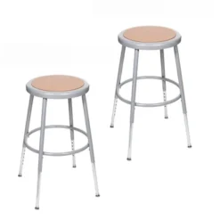 2pk Adjustable Heavy Duty Steel Stool - Hampden Furnishings -Homcom Crosley Shop GUEST b65b3e9a 00ad 4f93 b091 0a46ac274435