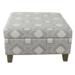 Luxury Large Square Storage Ottoman - HomePop -Homcom Crosley Shop GUEST b6951b6a 3a13 4d2d a9c6 ee5cea95fd0c