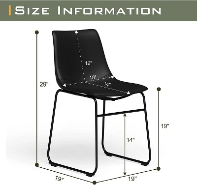 Dreama Retro Side Chair Dining Chair With Metal Legs For Kitchen, Living, Dining Room, Set Of 2,The Pop Home 3 Dreama Retro Side Chair Dining Chair With Metal Legs For Kitchen, Living, Dining Room, Set Of 2,The Pop Home