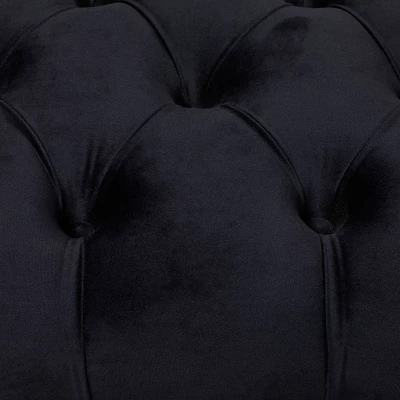 Rectangular Glam Velvet Bench - Olivia & May 6 Rectangular Glam Velvet Bench - Olivia & May - Image 4