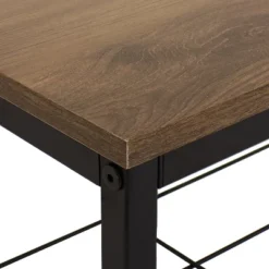 Sunnydaze Decor Sunnydaze Indoor Industrial-Style Hall Tree Bench With Coat/Shoe Rack - MDP Shelves With Powder-Coated Steel Frame - Brown - 67 In -Homcom Crosley Shop GUEST b7a452e9 202a 4e9f aa62 67a60cd91ae9