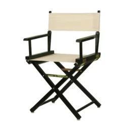 Director's Chair With Black Frame And Canvas -Homcom Crosley Shop GUEST b89b23cc 828e 4283 a4a2 789b2d08cb95