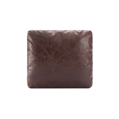 18" Square Pillowtop Ottoman - WOVENBYRD 4 18" Square Pillowtop Ottoman - WOVENBYRD - Image 2