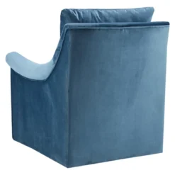 Sparta Swivel Chair - Blue -Homcom Crosley Shop GUEST ba4ab90d 82ce 471c a235 36f907ae8022