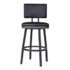 30" Armen Living Balboa Bar Height Barstool Vintage Black -Homcom Crosley Shop GUEST bb72c4d3 b75a 4968 8894 200b84c47dd8