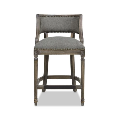 Jennifer Taylor Home Paris 26.5 Inch Farmhouse Counter Height Bar Stool With Backrest 10 Jennifer Taylor Home Paris 26.5 Inch Farmhouse Counter Height Bar Stool With Backrest - Image 8