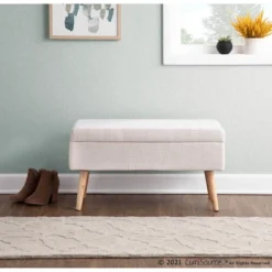 31" Stor Bench - LumiSource -Homcom Crosley Shop GUEST bc8a4da1 ce38 4f92 bbd2 d8d8369f4498