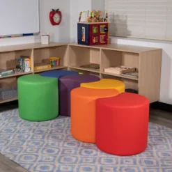 Emma And Oliver 18"H Soft Seating Flexible Moon For Classrooms And Common Spaces -Homcom Crosley Shop GUEST bcfc7093 42a1 4fc1 b0dd 99ee5736f948
