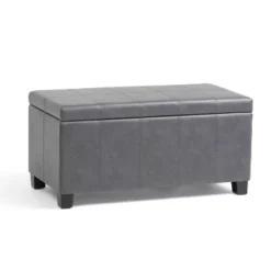 36" Lancaster Storage Ottoman Bench - WyndenHall -Homcom Crosley Shop GUEST bd121d92 06cd 4391 bbf5 359e40f581fe