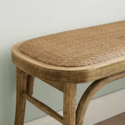 Helia Bentwood Bench - Linon -Homcom Crosley Shop GUEST bf512bf4 a59f 4aa9 bdb7 eb086f084bd5