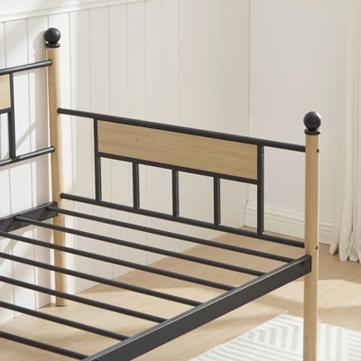 Twin Size Daybed, Metal Framed Sofa Bed With Twin Size Trundle Bed-ModernLuxe 11 Twin Size Daybed, Metal Framed Sofa Bed With Twin Size Trundle Bed-ModernLuxe - Image 9